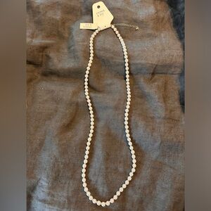 Crown and Ivy Pearl and Gold Long Necklace from the Tropic Isle Collection
